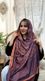 شال نخی گوچی دور ریش خوش رنگ و جذاب