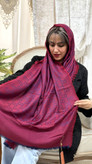 شال نخی گوچی دور ریش خوش رنگ و جذاب