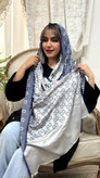 شال نخی گوچی دور ریش خوش رنگ و جذاب
