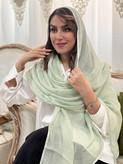 شال حصیری طرح ماهی بهار تابستانه خنک